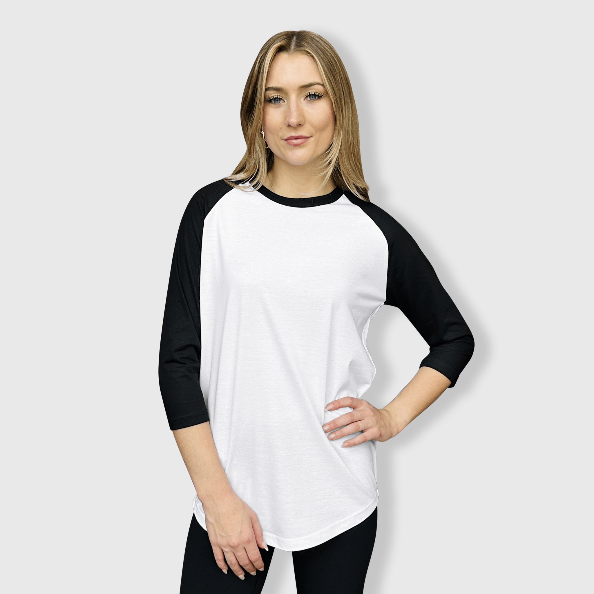 ILTEX Apparel - Vente T-shirt – femme - T-shirt de baseball adulte à manches raglan 3/4 - Plus de 35 couleurs27