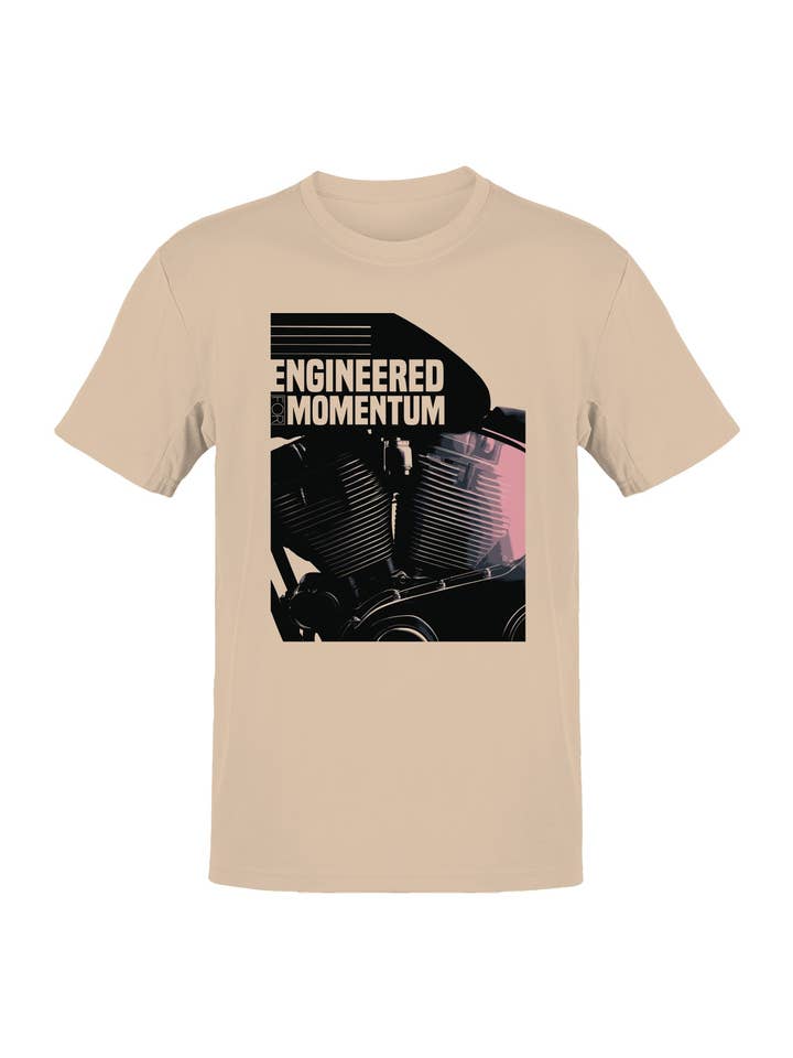 Engineered for Momentum Art Men's T-shirt for wholesale by TShirtGuys.com