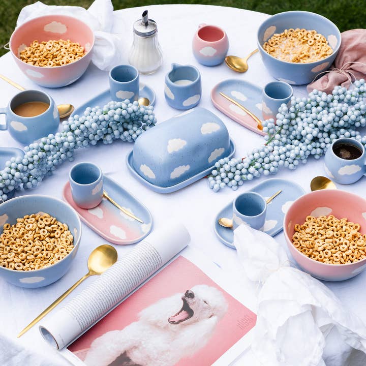 Egg Back Home - Wholesale Coffee Mug - Cloud Sunset Set 2 Espresso Mug + 2 Mini Tray1