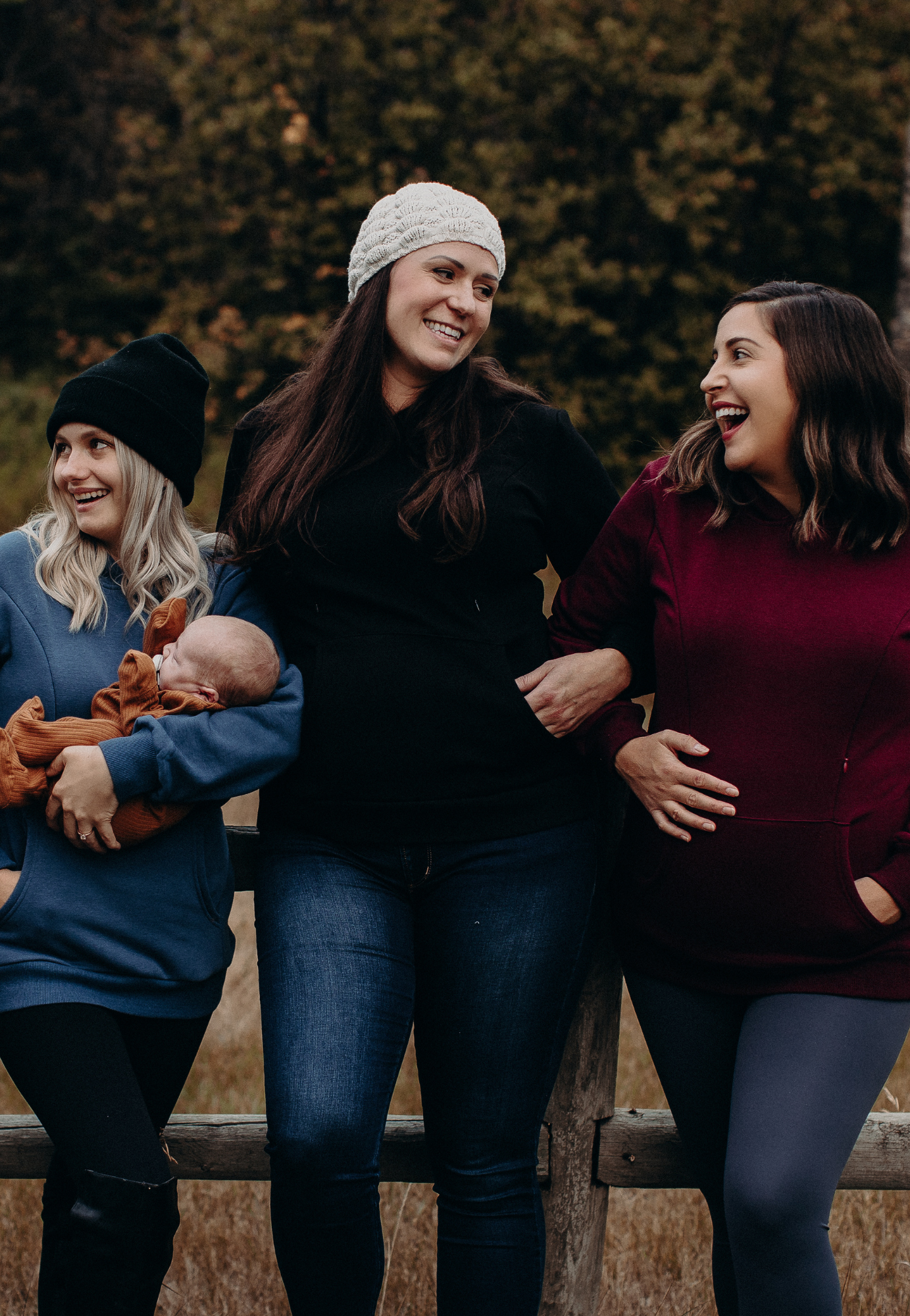 Ella Bella Maternity – wholesale Hoodie – Women's – Jaydon Nursing Hoodie8