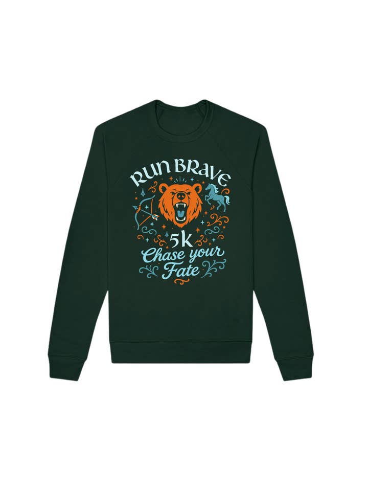 Sarah Marie Running Co - Wholesale Graphic Sweatshirt - Women's - Run Brave Sweatshirt