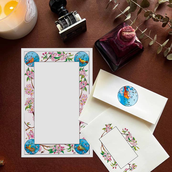 Laughing Elephant – Großhandel Briefpapier-/Postkarten-Set – Briefpapier-Bestseller — Set zum Schreiben von Briefen5