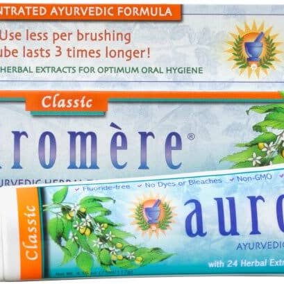 Classic (Licorice) Ayurvedic Toothpaste for wholesale by Auromere Ayurvedic Imports