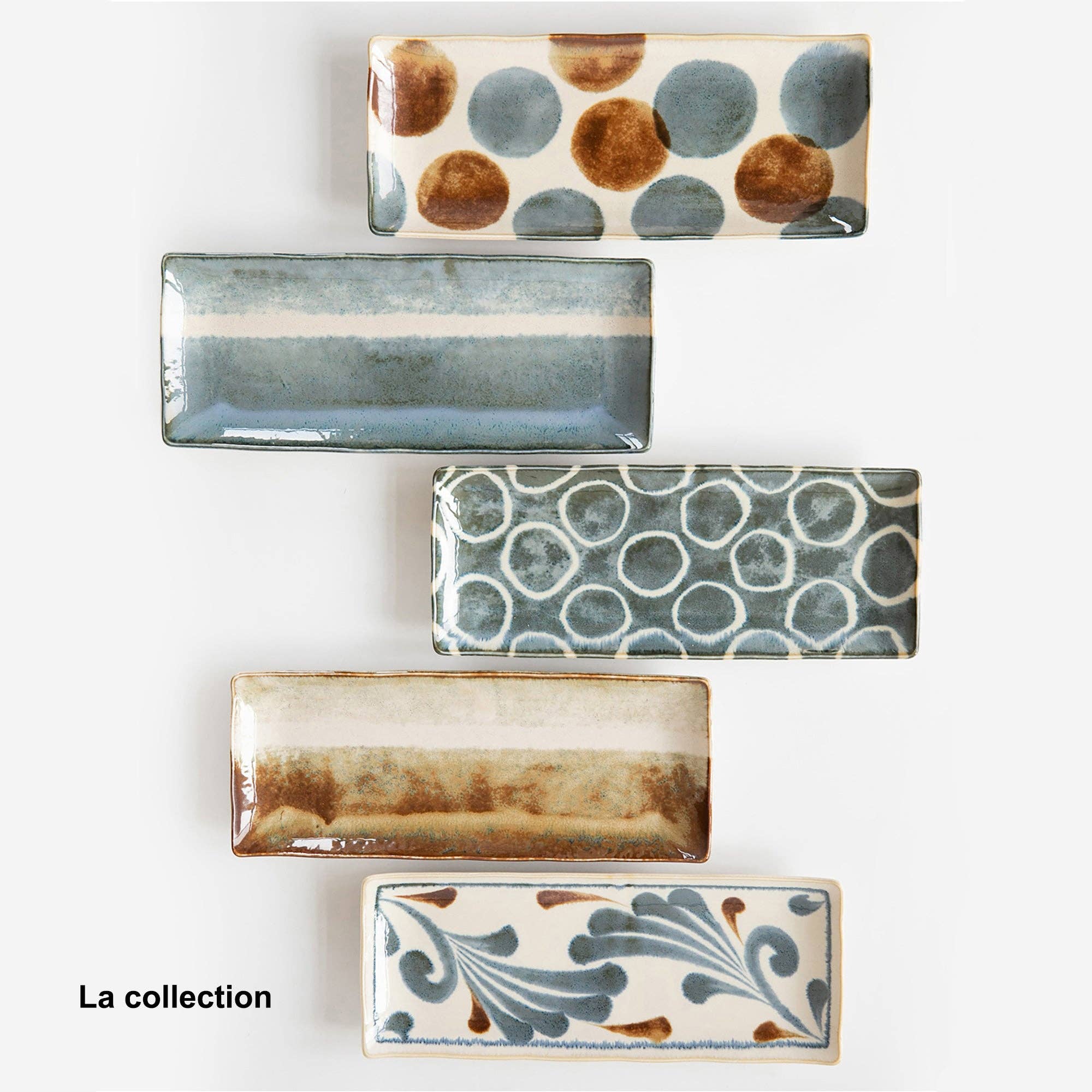 MinoCraft - Wholesale Dinner Plate - Mino-yaki handmade rectangular plate11