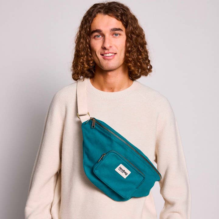 Hindbag - Wholesale Belt Bag - Unisex - Sofia Peacock Blue Fanny Pack0