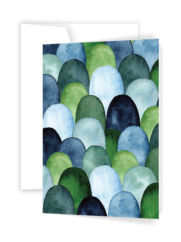 Peacock - Everyday Greeting Card for wholesale by Ellen Walsh Designs