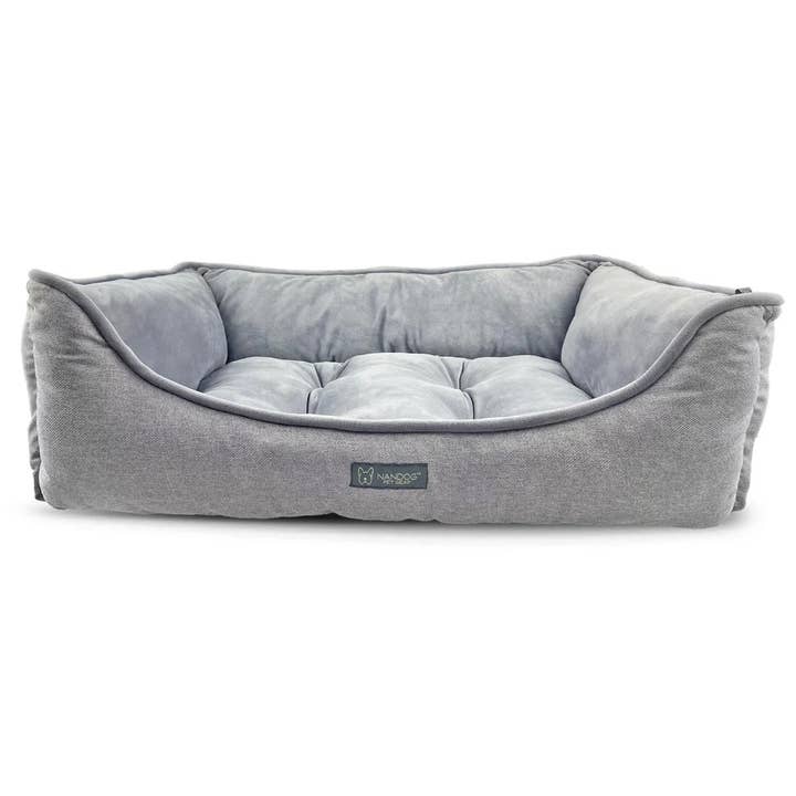 NANDOG PET GEAR FLORIDA - Wholesale Pet Bed - Cat/Dog - NANDOG Large Reversible Micro-Plush Fabric Pet Bed - L.GRAY