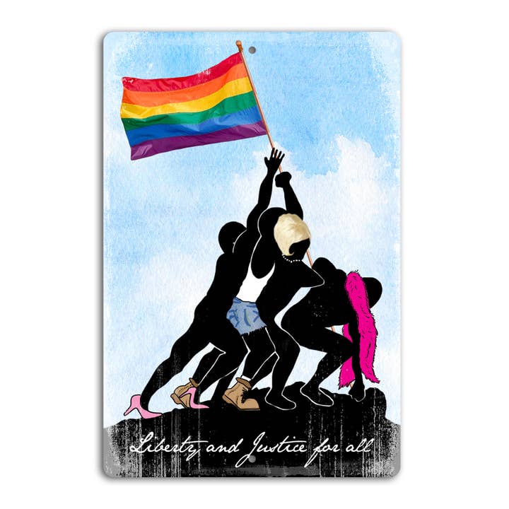 TS905 - Sinal de Metal por atacado de Black Wand Supply