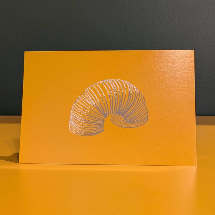 Vintage Slinky Ansichtkaart voor wholesale door Retro Pop Paper