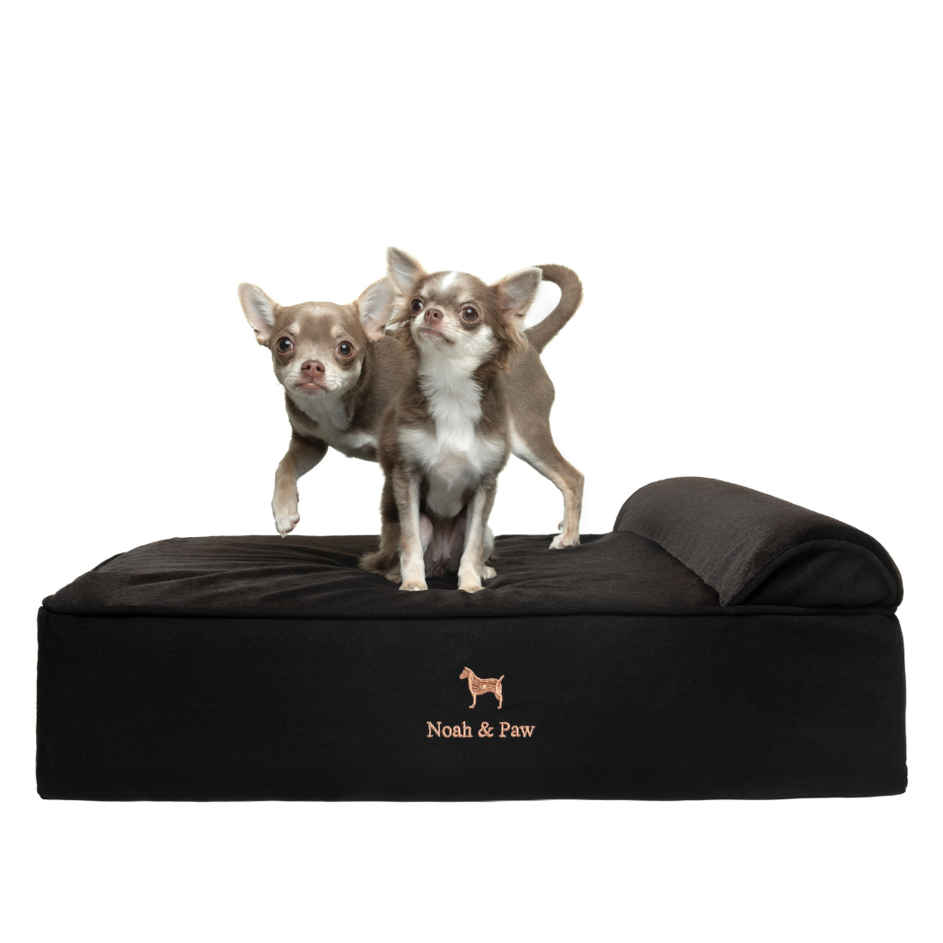 NOAH AND PAW LLC – wholesale Pet bed – Cat/dog – Denim Orthopedic Pet Bed, Memory Foam, Infused with Cooling Gel - Classic0