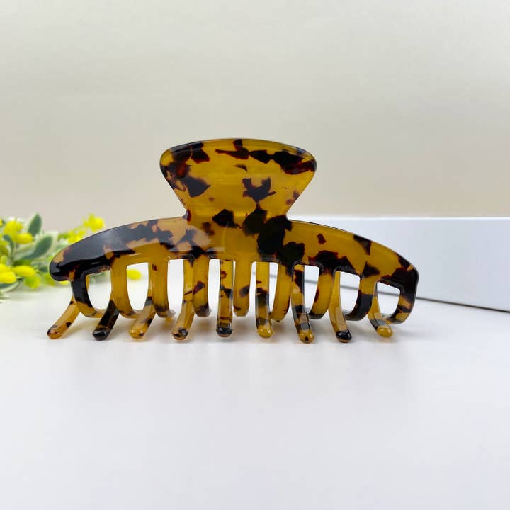 mildstyles – Clips para cabelo - Mulher por atacado – Crush Chita Pele Garra Clip9