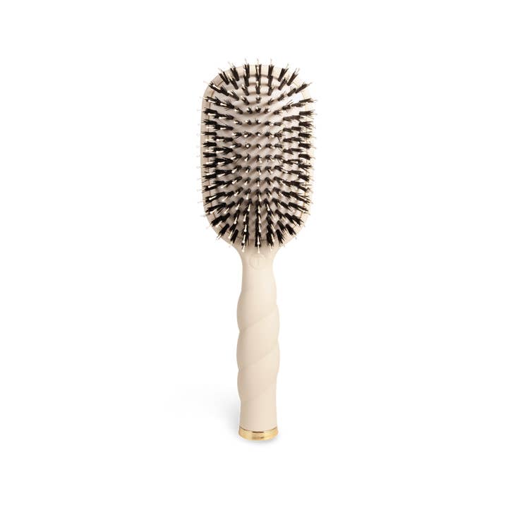 Boar Bristle Hair Brush | Tan for wholesale by TELETIES