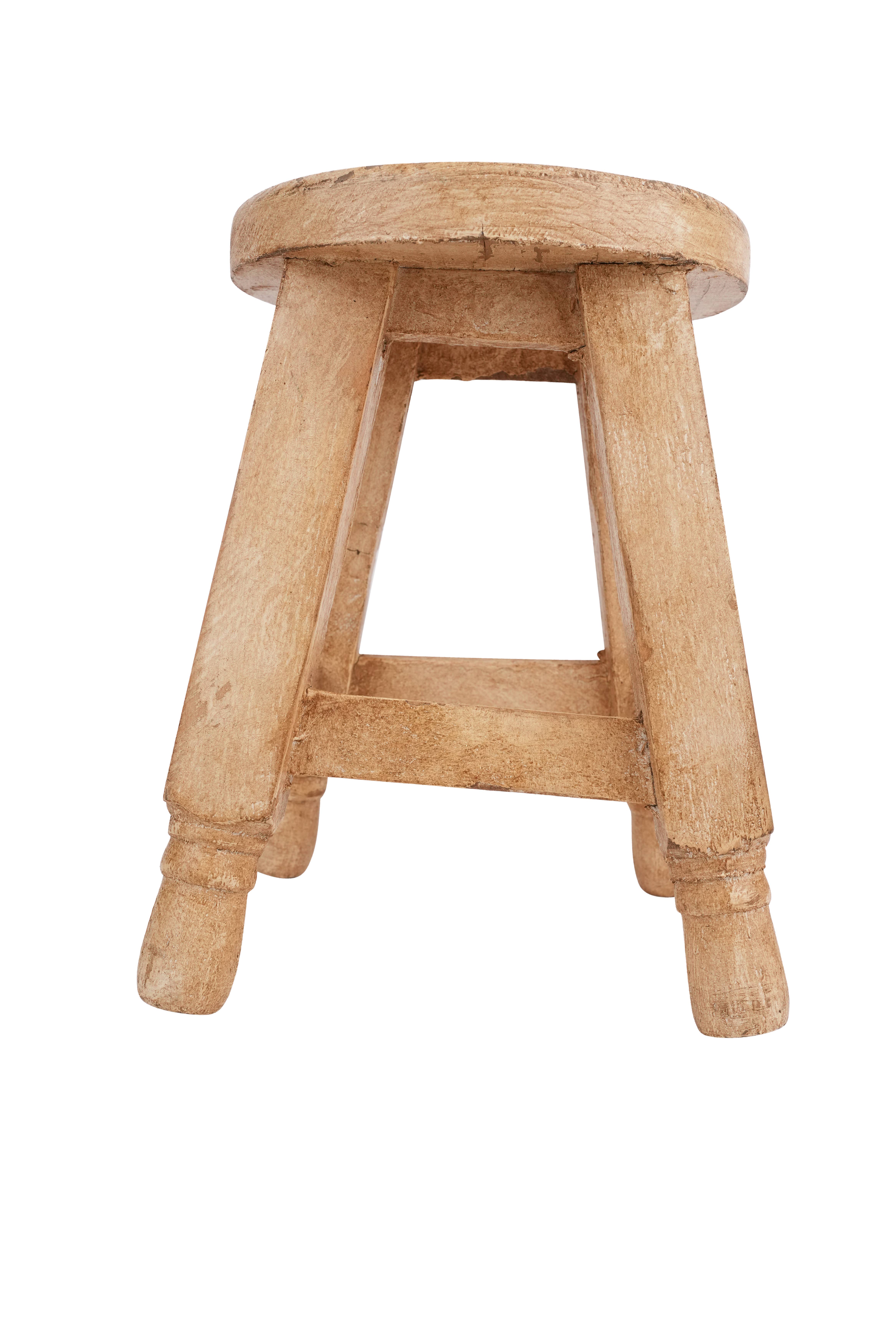 My Amigos Imports – wholesale Stool – Monroe Farmhouse Stool-8x10 in-Rustic-Antiqued White-Monroe3