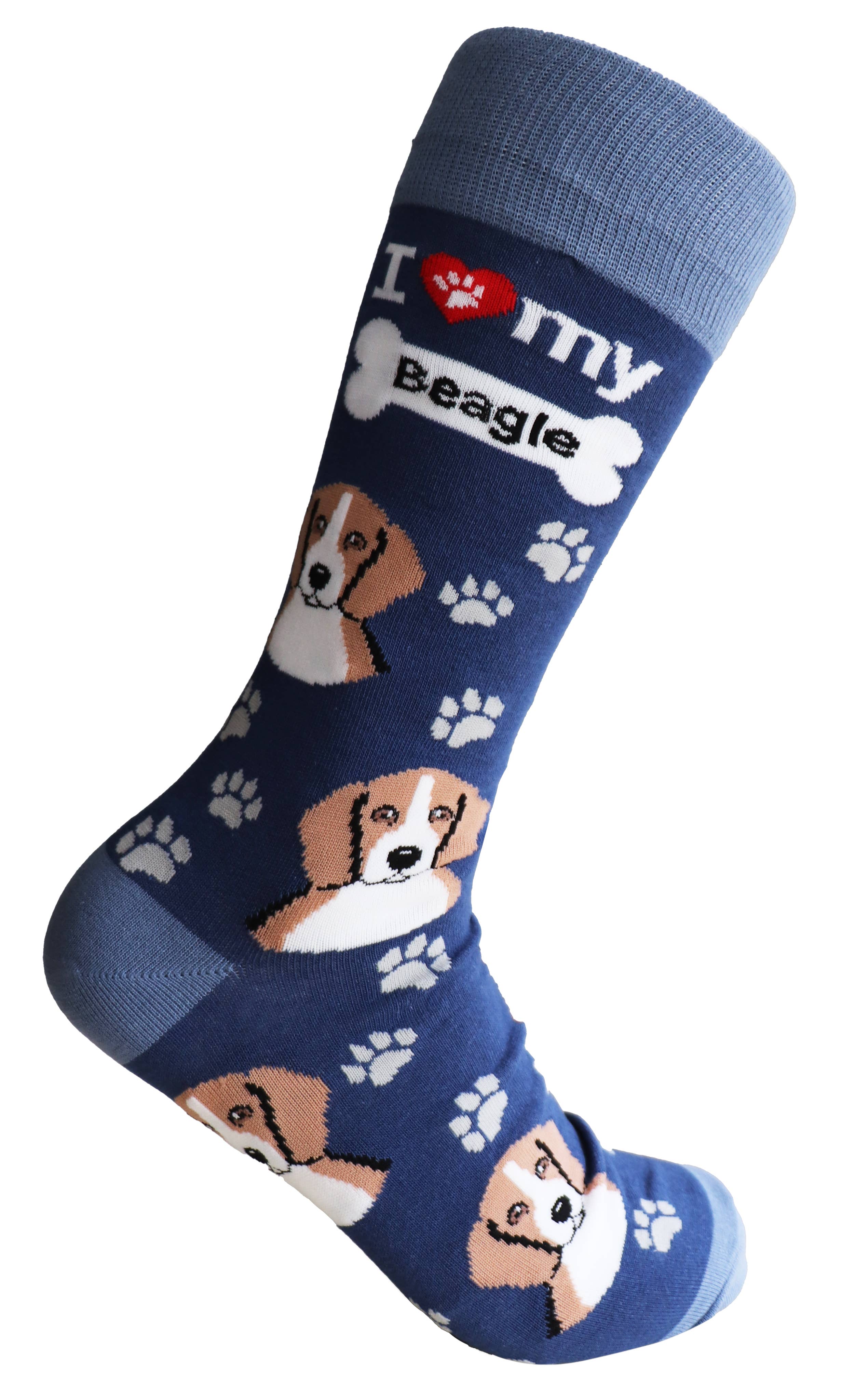 SoXcellent - Vendita all'ingrosso Calzini - Unisex - Calzini unisex I Love Dogs Beagle2