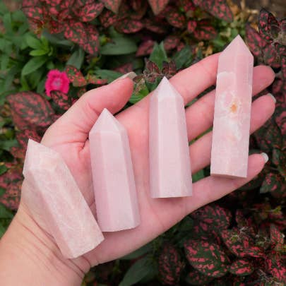 Pink Opal Towers - 1/2 Pound for wholesale by The Healing Sanctuary