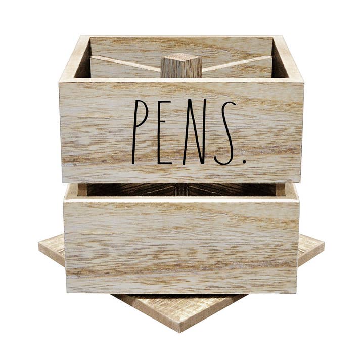 Lapicero de madera Rae Dunn y otras tendencias de Resultados para articulos oficina al por mayor. Devoluciones gratuitas y condiciones de pago a 60 días en Faire en Faire.