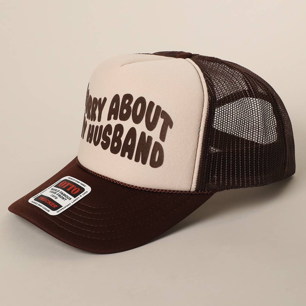 Fashion City – wholesale Truckerkeps – Unisex – Förlåt för min fru&man meshkeps26