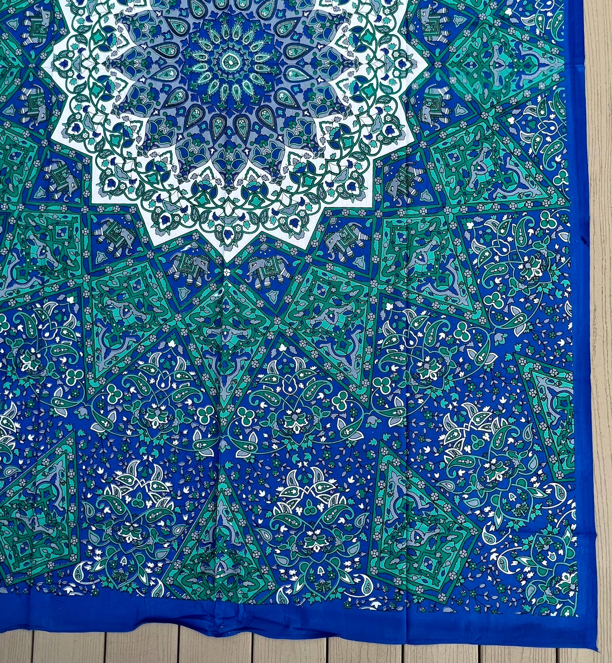 Lungta Imports - Wholesale Tapestry/Textile - Star Elephant Tapestry Wall Hanging Decor 80”X50” 10