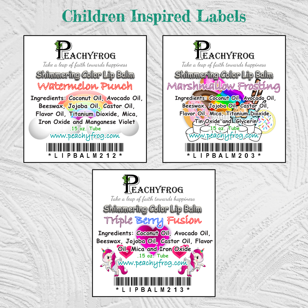 Peachyfrog - Wholesale Lip Stain/Dye/Tint - Lip Balm | Shimmering Color | Coconut & Avocado Blend3