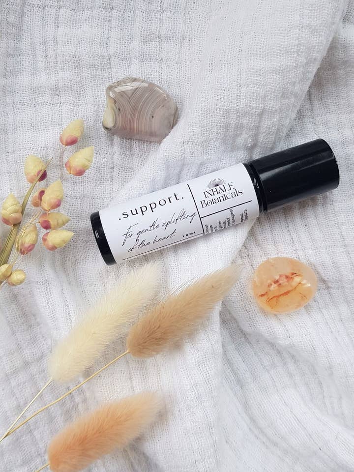 Support Aromatherapy Roll On for wholesale by Inhale Botanicals