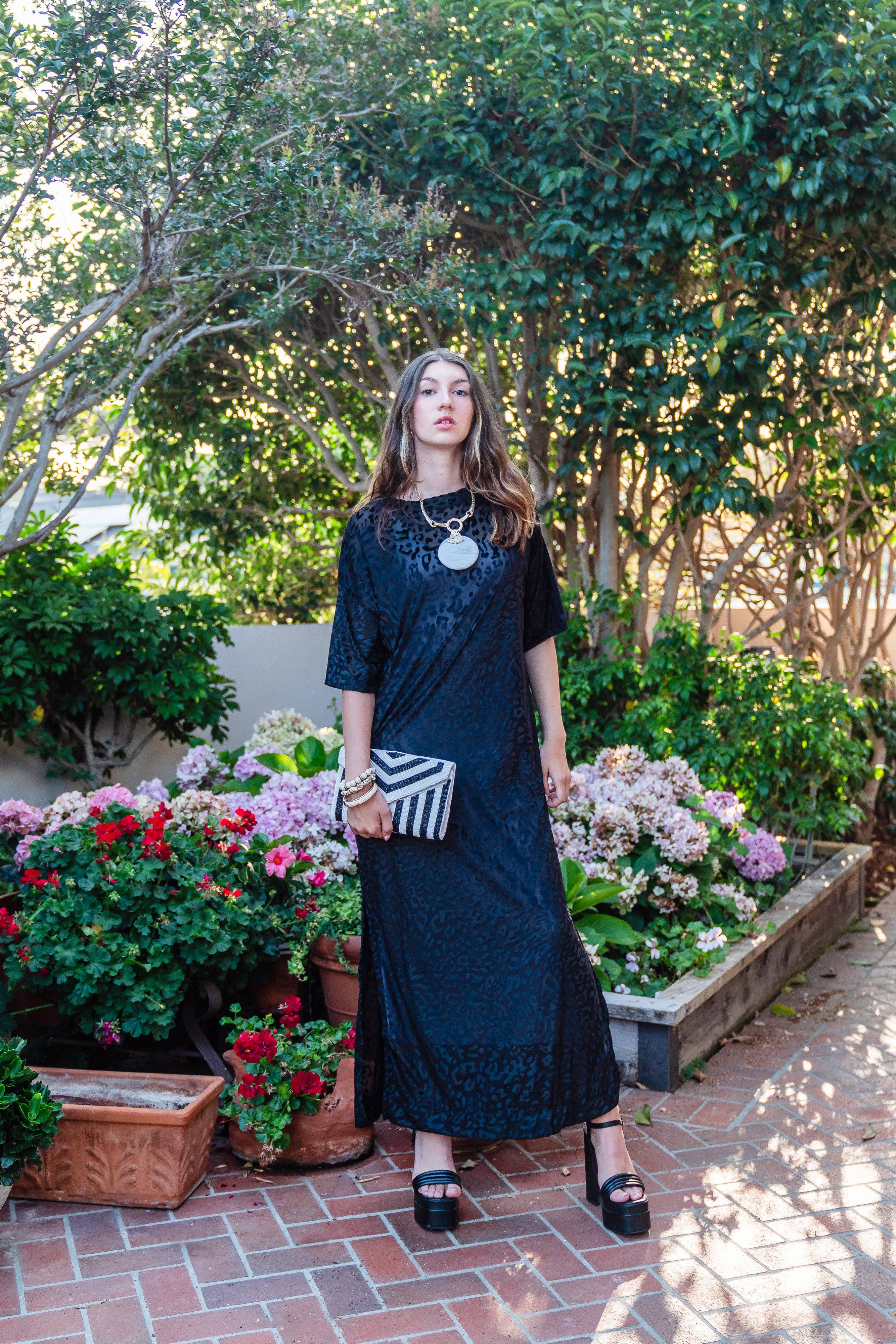 Jennafer Grace - Vente Tunique – femme - Tunique Of The Night à ourlet fendu2