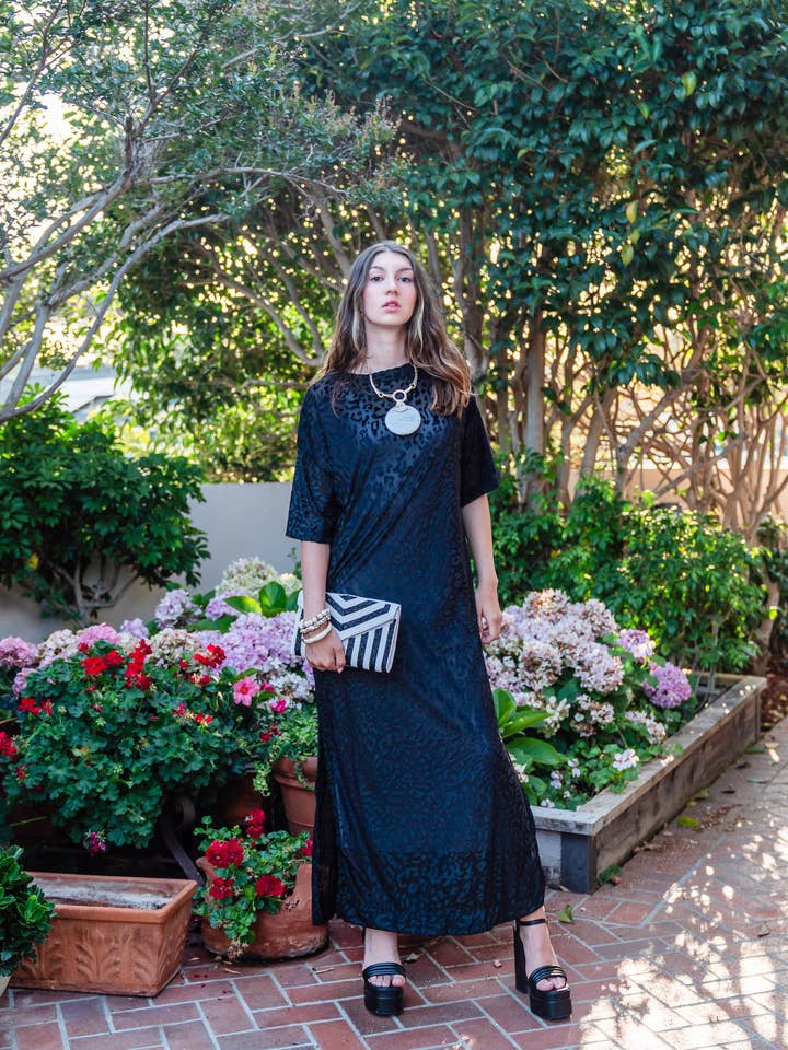 Jennafer Grace - Vente Tunique – femme - Tunique Of The Night à ourlet fendu2