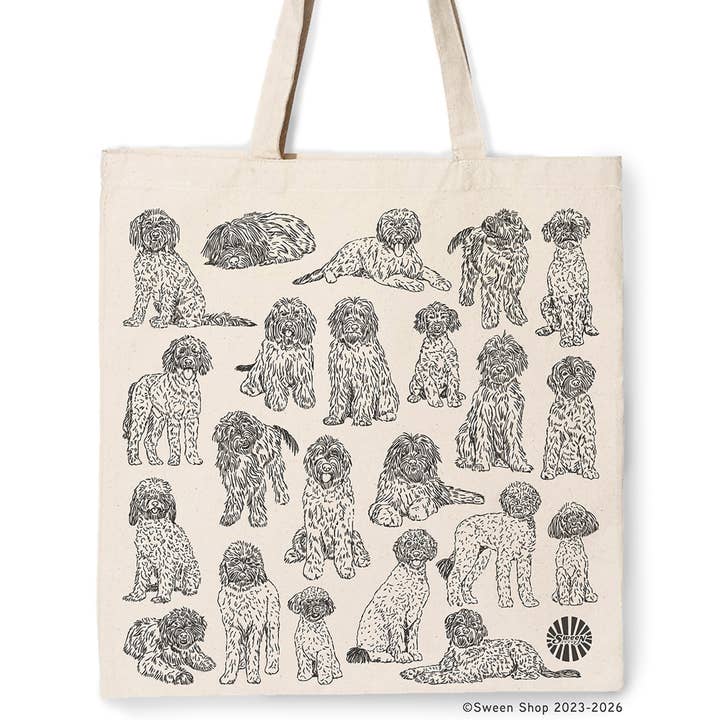 Goldendoodle Canvas Tote Bag Pet Boutique Dog Lover Gift for wholesale by Sween Shop