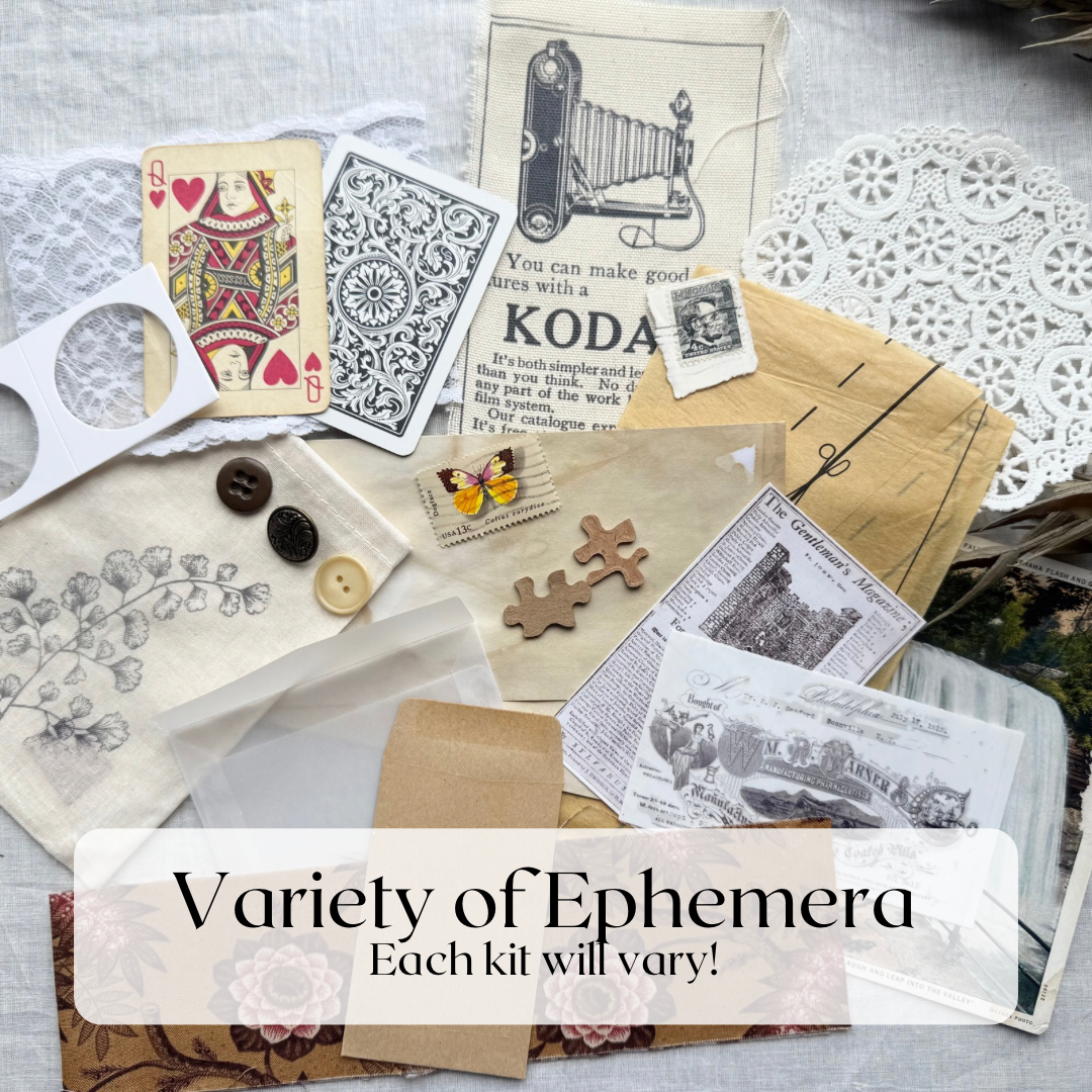 A House of Books - Wholesale Journal/Diary - Junk Journal Kit for Modern Junk Journaling8