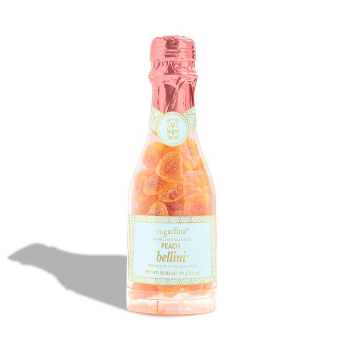 Peach Bellini® Celebration Bottle for wholesale by Sugarfina Australia
