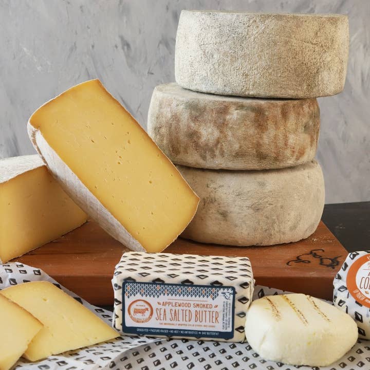 Crooked Face Creamery – Engroshandel Smør – Applewood Røget Smør | 8oz Rulle