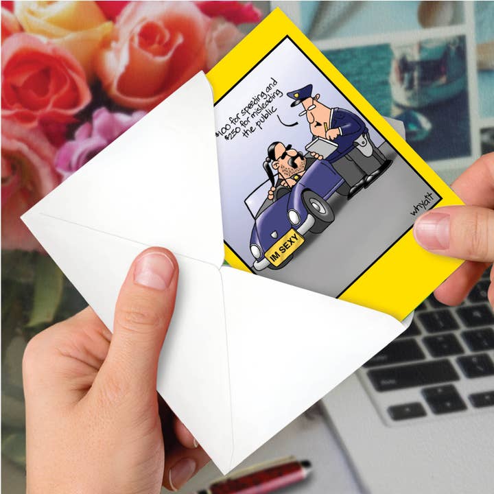 NobleWorks - Vente Cartes d'anniversaire - Carte d'anniversaire - I'm Sexy2