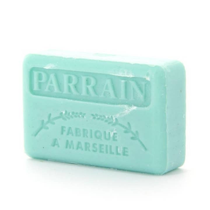 Parrain - Savon français au beurre de karité biologique 125g pour la vente par Au Savon de Marseille