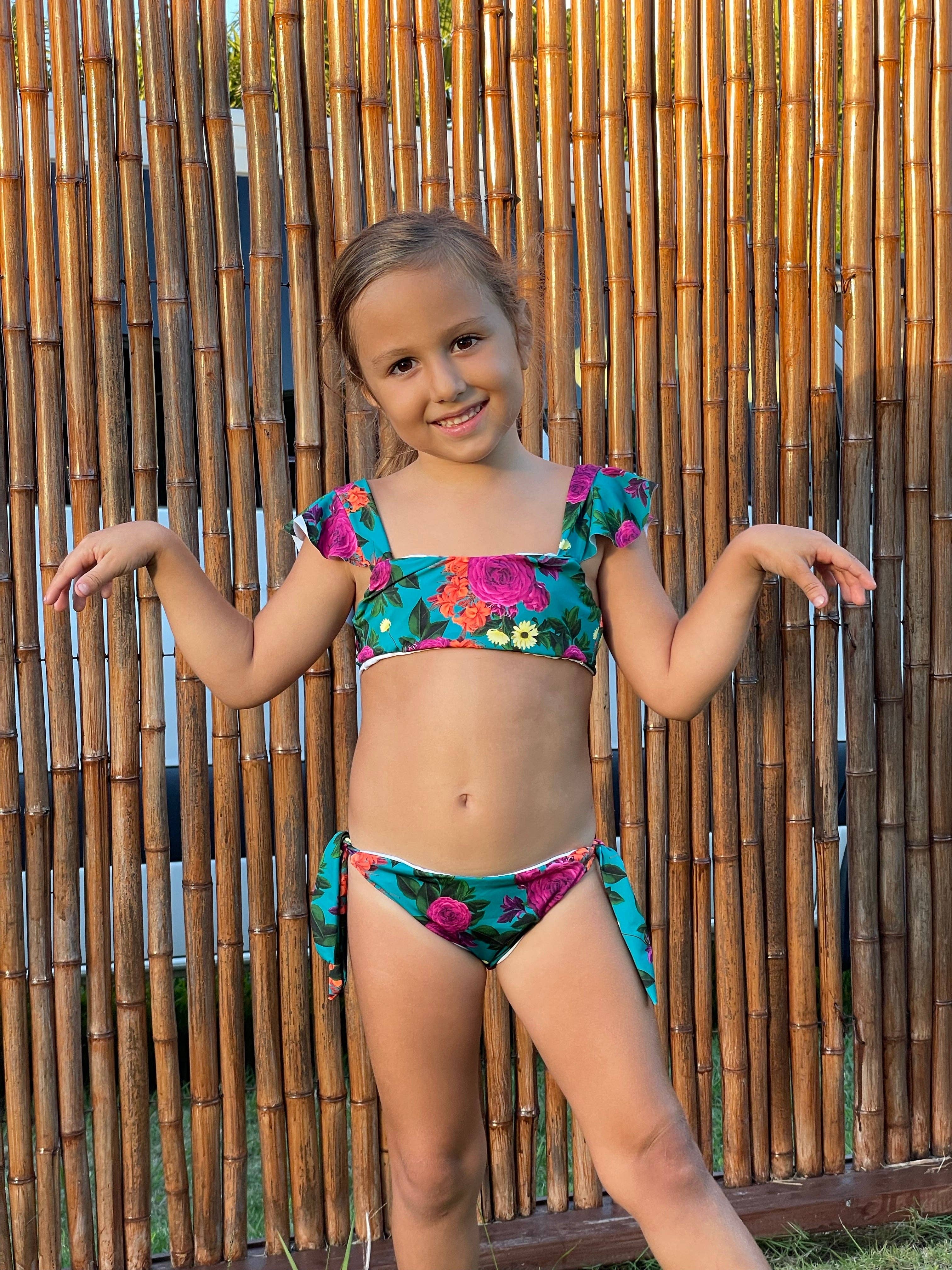 Con Cariño Design - Wholesale Two Piece Swimsuit - Kids - Nalani Kids0