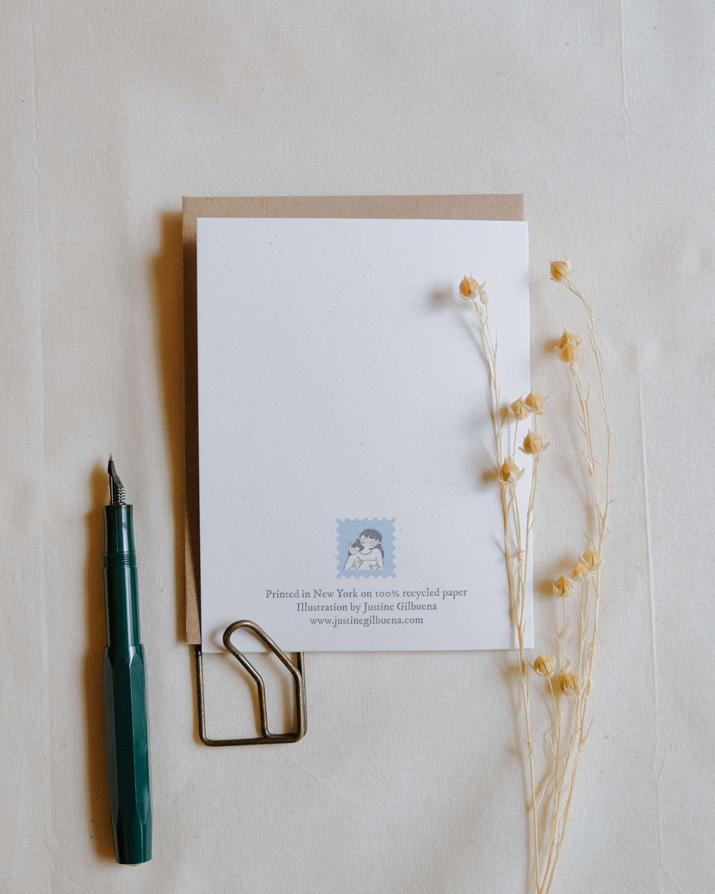 Justine Gilbuena - Wholesale Everyday Greeting Card - Ghostwriter Greeting Card 3