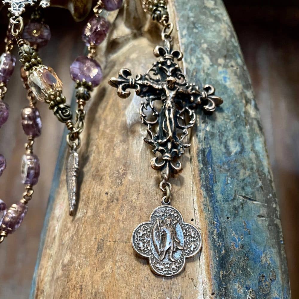 Seraphym - Wholesale Prayer Beads Necklace - PRAYER OF THE AGES ONE DECADE HEIRLOOM ROSARY5