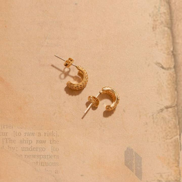 Verve - Vendita all'ingrosso Orecchini a cerchietto - Blaise 9