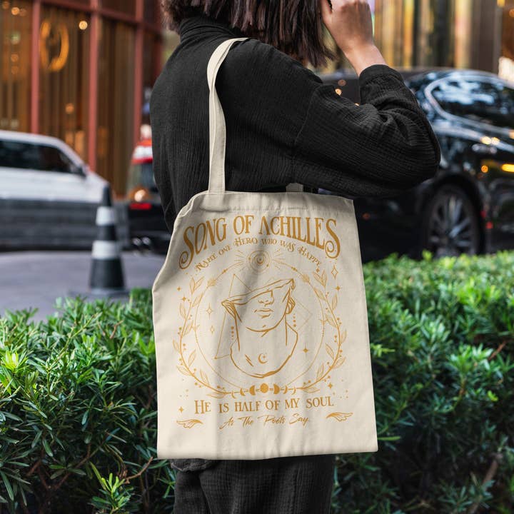 MagicMerchEmporium – wholesale Tote bag – Unisex – Song of Achilles Tote Bag11