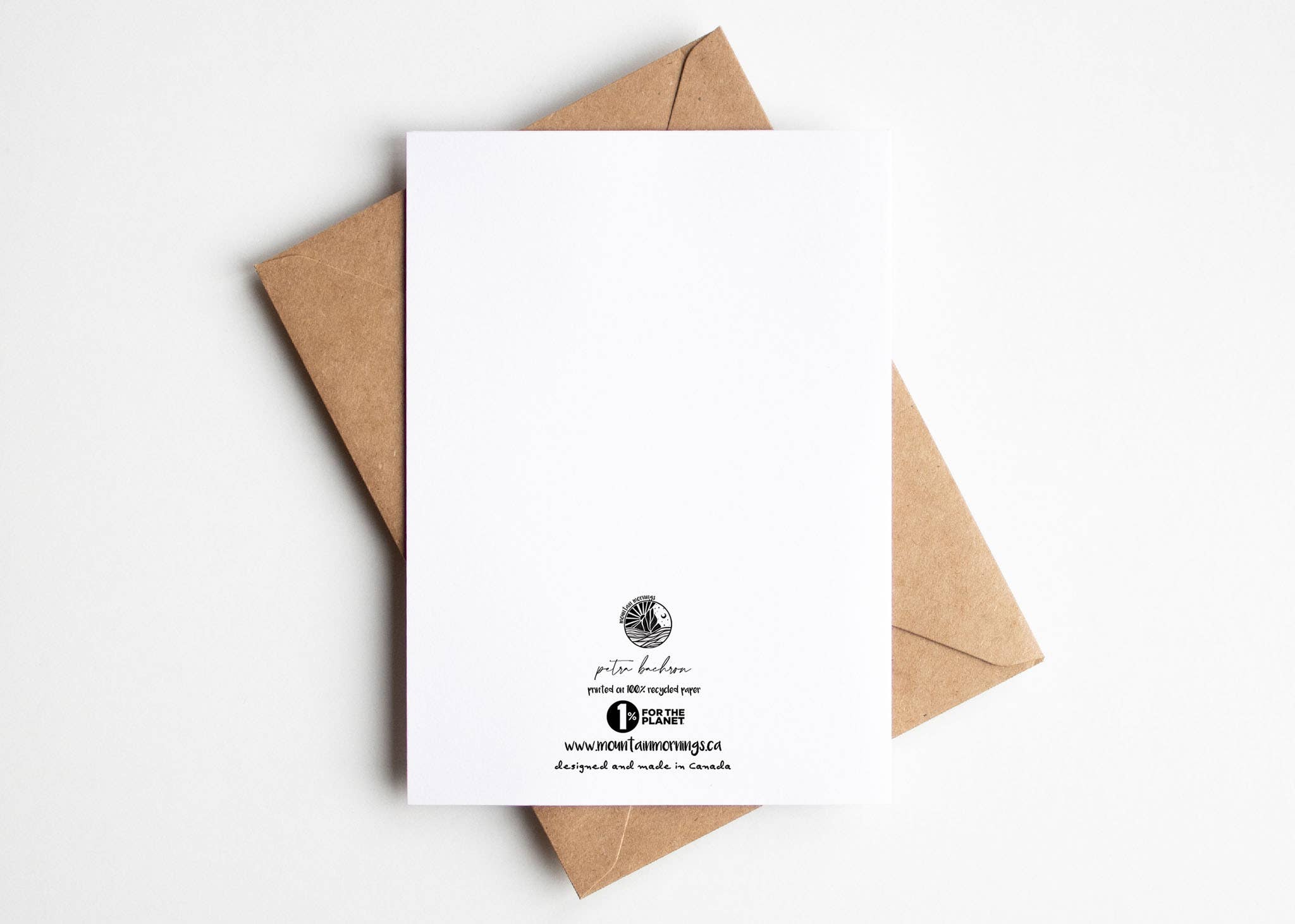 Mountain Mornings - Wholesale Get Well Card - Oh Deer, Get Well Soon; Greeting Card2