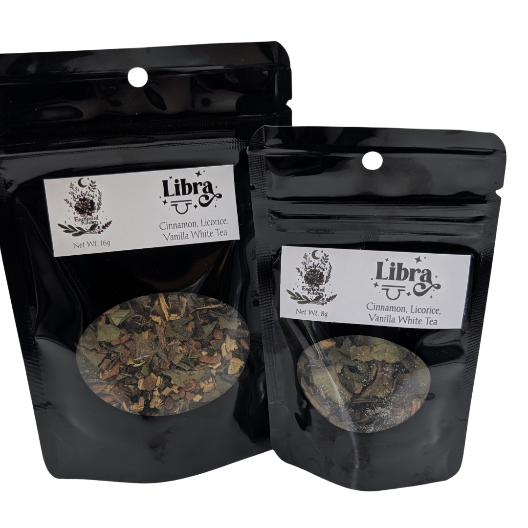 Dahlia's Enchanted Kitchen – wholesale Loose tea – Libra - Star Sign Loose Leaf Tea2