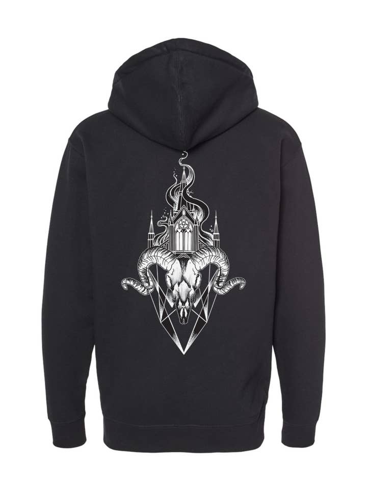 Fingers Duke - Wholesale Hoodie - Unisex - Black Presbytery · Zip Up Hoodie1