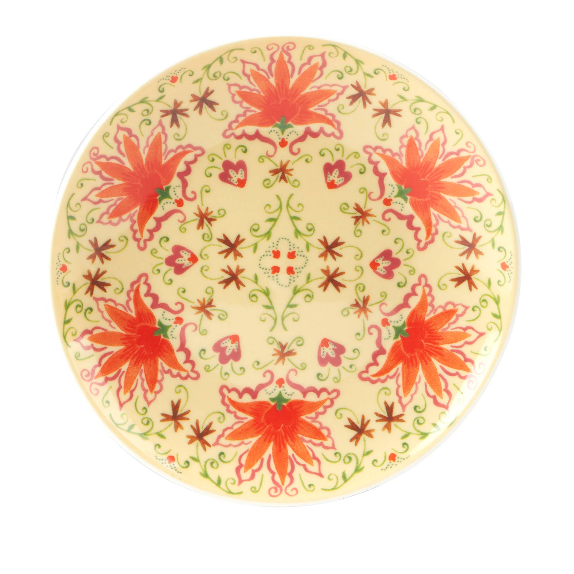 Certified International - Wholesale Appetizer Serveware - Francesca Canape Plate 6in 6 asst3