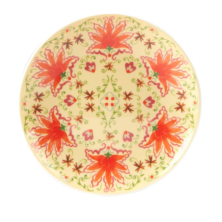 Certified International – wholesale Appetiser serveware – Francesca Canape Plate 6in 6 asst3