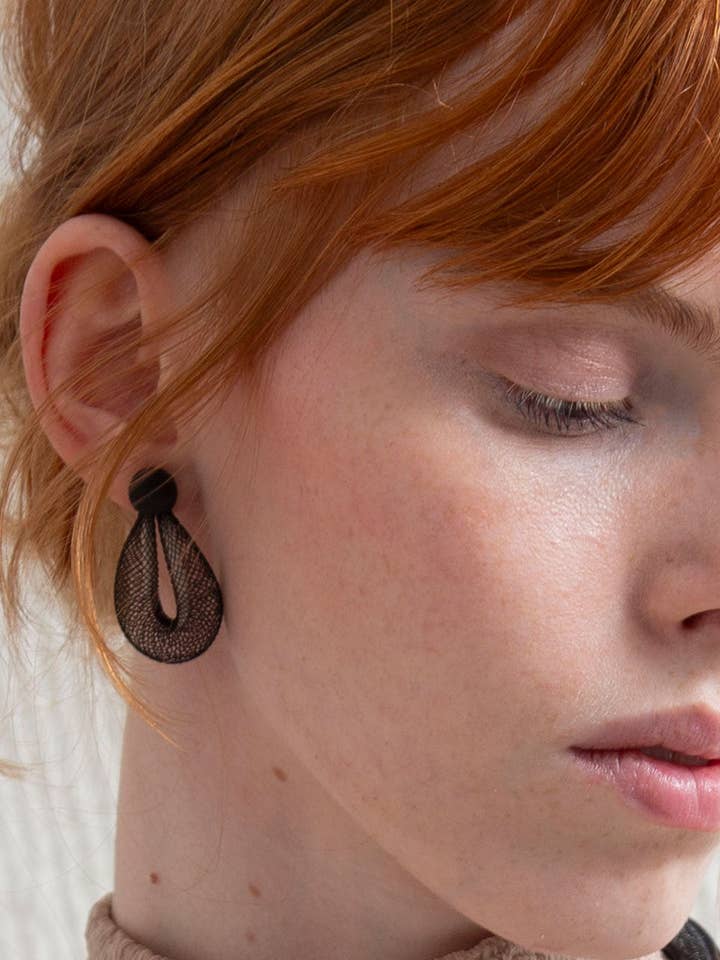 Life Drop Earrings Small - Mink* para venta al por mayor de Iskin Sisters