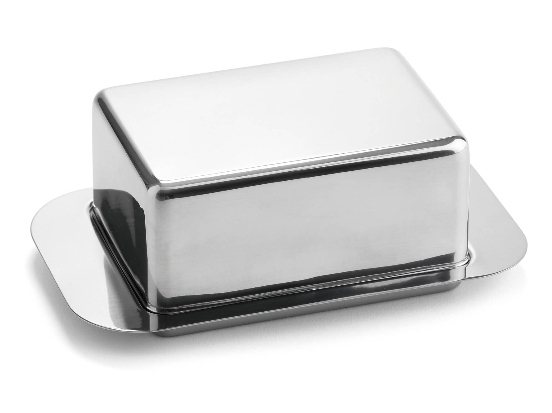 Karl Weis - Vente Beurriers - Beurrier grand format en acier inoxydable0