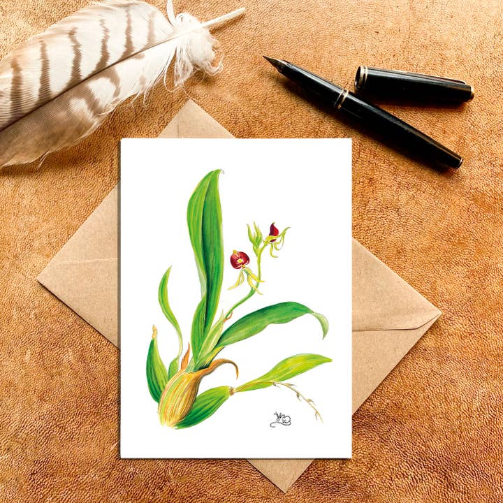 Cartão Orquídea da Jamaica por atacado de Wildlife By Mouse