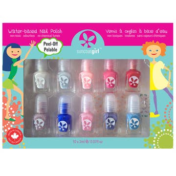 Pack of 10 Mini Nail Polish Set - Flare & Fancy Pack of 10 Mini Nail Polish Set - Flare & Fancy