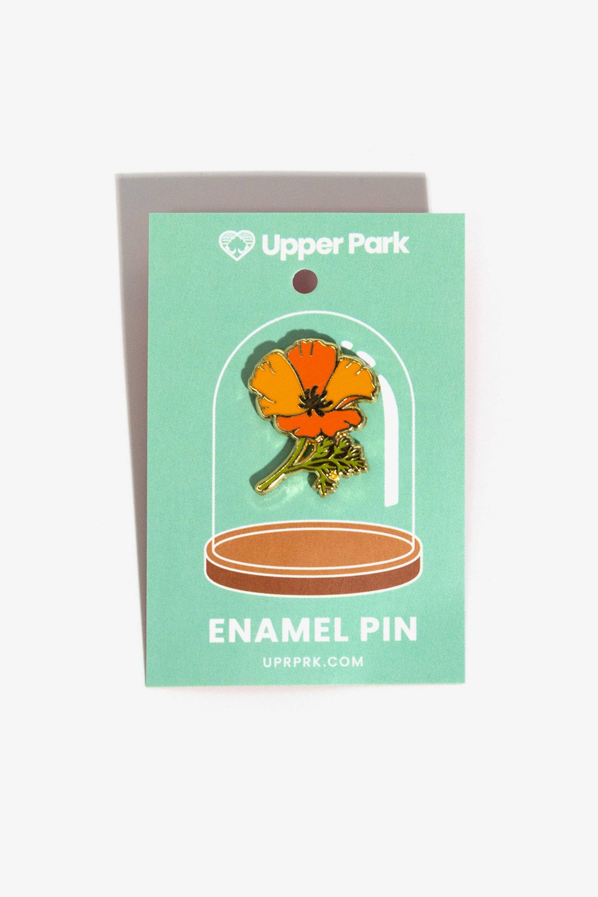 Wholesale California Poppy Enamel Pin for your store - Faire