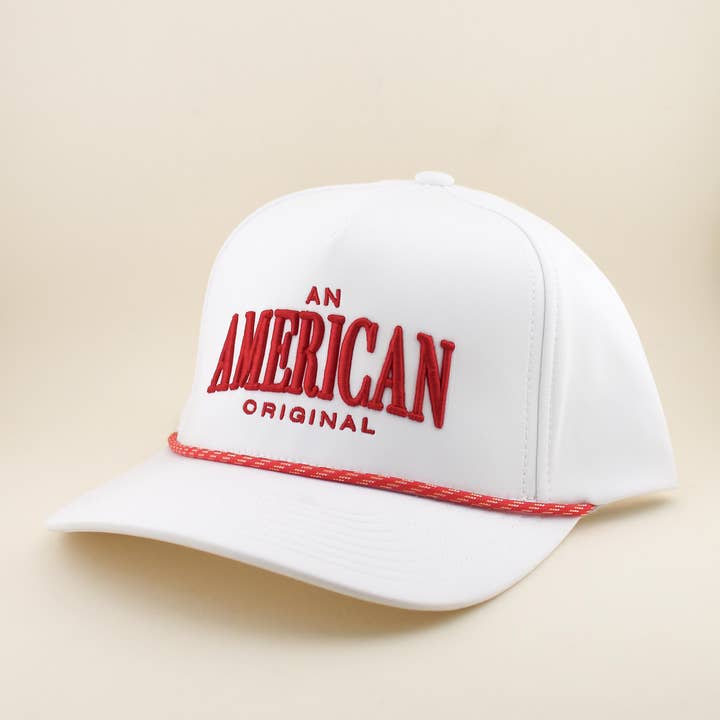 American Original Premium Rope Hat for wholesale by Freshwater Curated Goods
