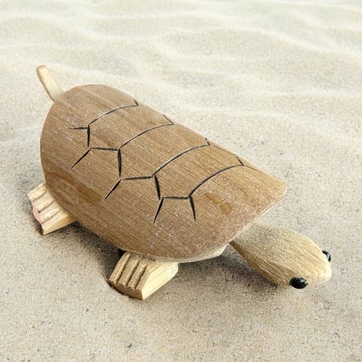 Handmade Bamboo Turtle | Natural Kids Toy Bestseller for wholesale by Bamboo Switch