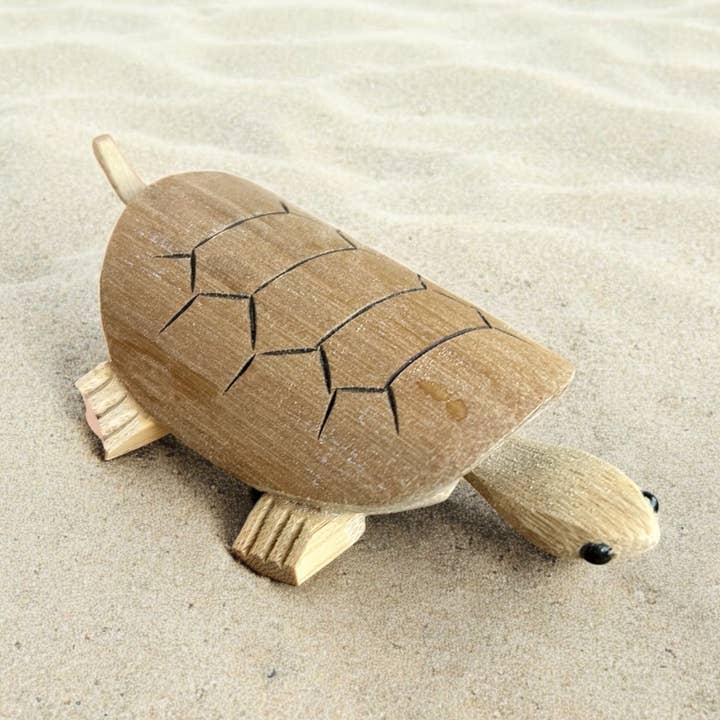 Handmade Bamboo Turtle | Natural Kids Toy Bestseller for wholesale by Bamboo Switch